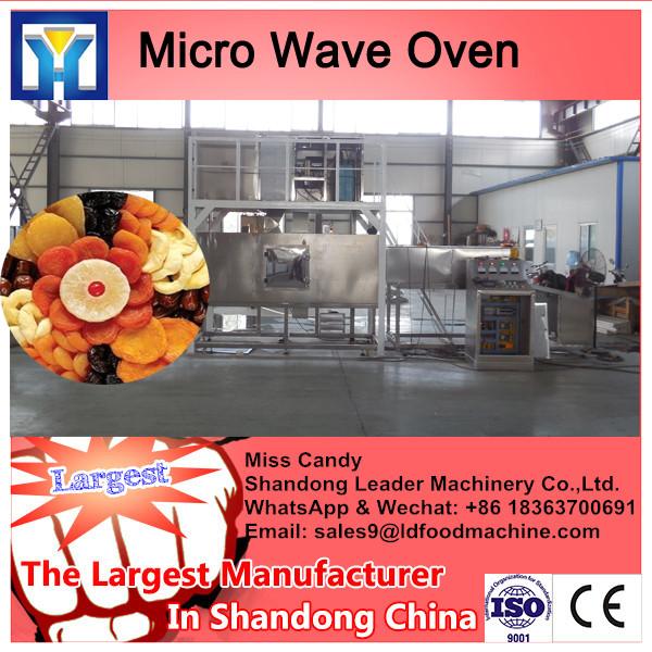 High efficiency industrial tunnel herb microwave dryer machine